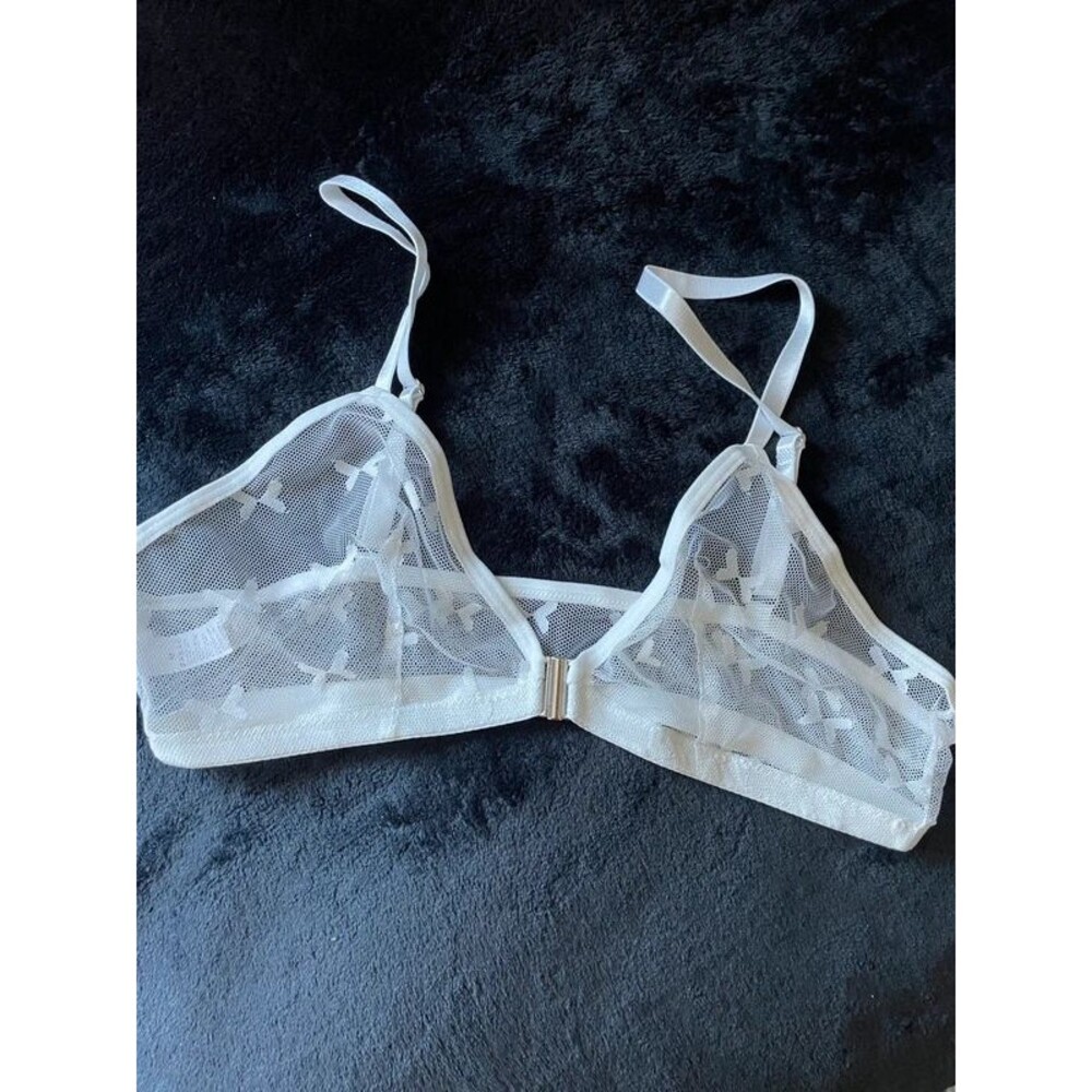 White bralette